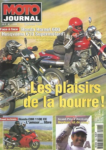 Moto journal 1344 honda - journal,