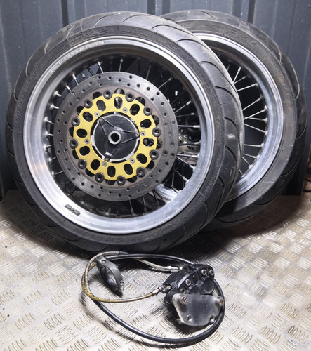 Paire roue supermotard - roue,